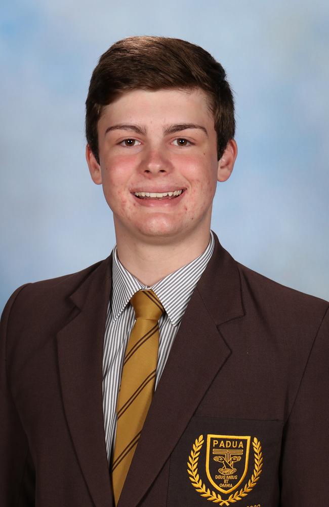 Samuel Martin, Padua College high achiever