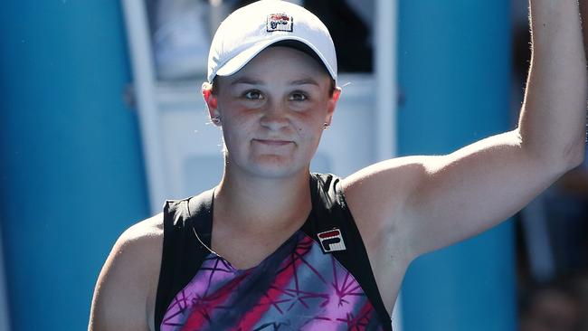 Ash Barty enjoyed a stunning rise up the rankings in 2017. Picture: Wayne Ludbey