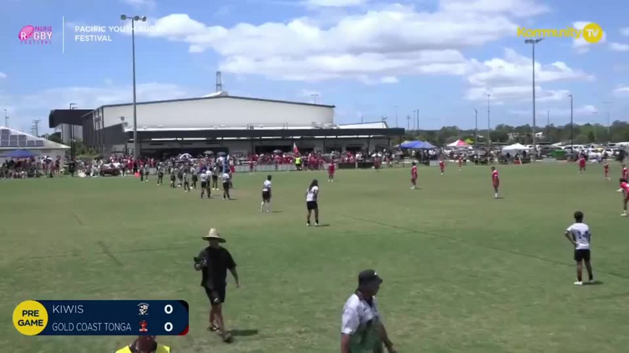 Replay: Queensland Kiwi v Gold Coast Tonga (U12 grand final)—2024 Pacific Youth Rugby Festival Day 3