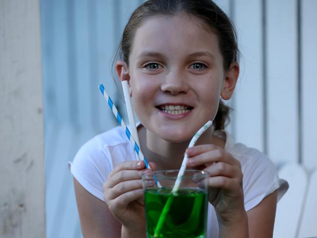 Molly Steer of Cairns is committed to saving the planet, one straw at a time.