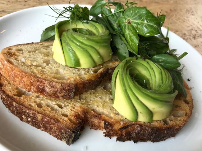 Avocado on toast - with a twist. Picture: Jenifer Jagielski