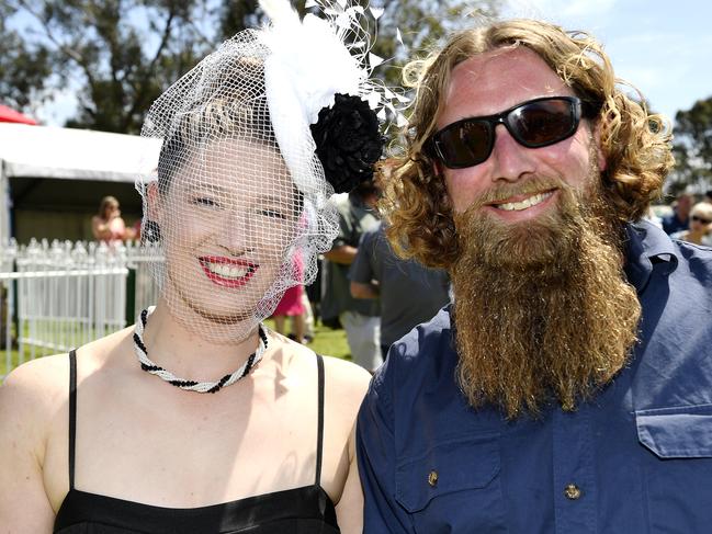 Abby Gutterson and Marcus McLean at the 2024 Seymour Cup. Picture: Andrew Batsch