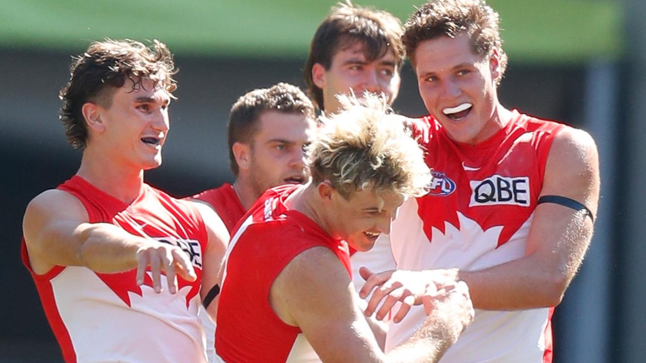 There is plenty to love about Chad Warner and his fellow Swans’ young guns. Picture: AFL Photos/Getty Images