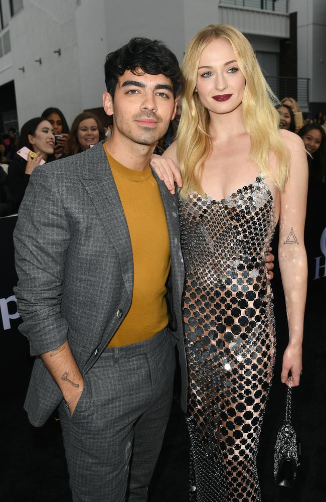 Joe Jonas and Sophie Turner welcomed a daughter last year. Picture: Kevin Winter/Getty Images