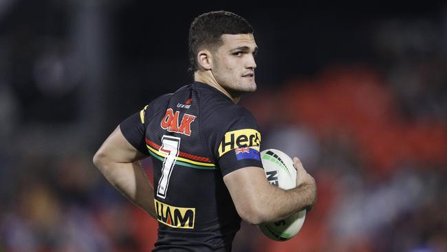 Nathan Cleary has spoken about the toll of social media trolls. Picture: Jason McCawley/Getty Images