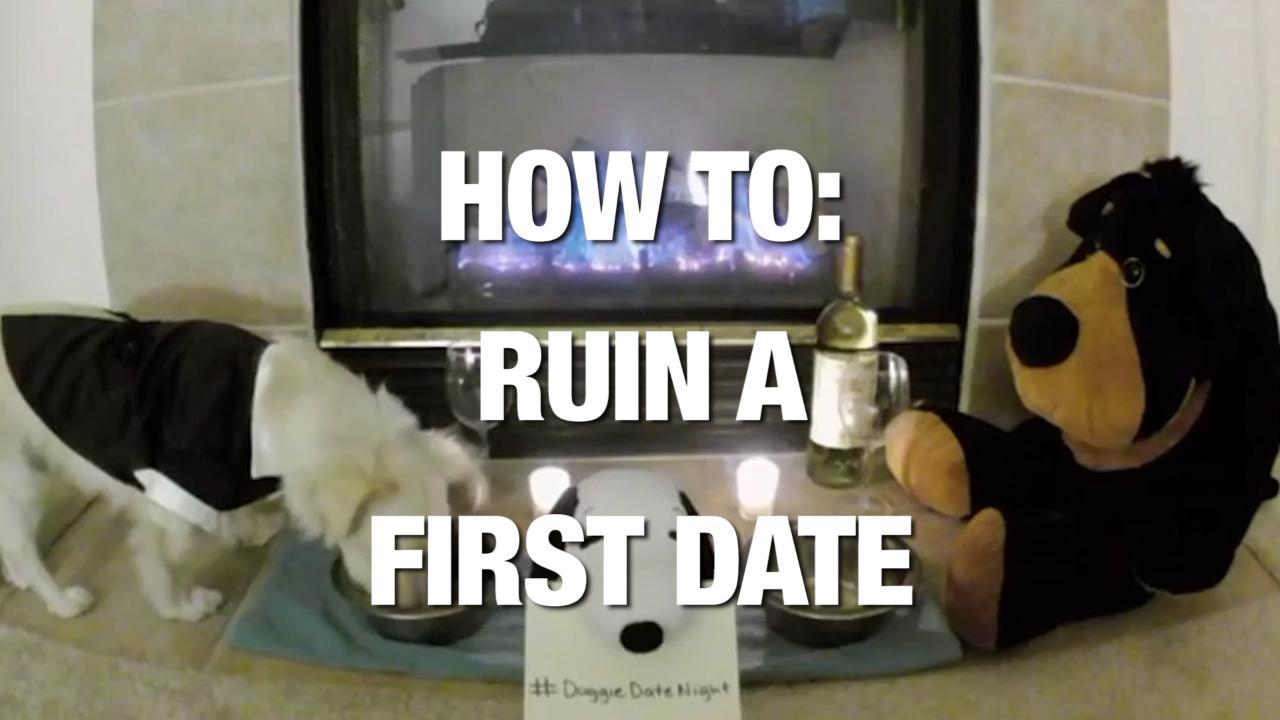 How To: Ruin a First Date... With Four Simple Words! Credit - Various via Storyful
