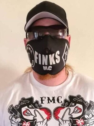 Timothy Byrne was found guilty after trial of associating with members of the Finks outlaw motorcycle gang. Photo: Facebook