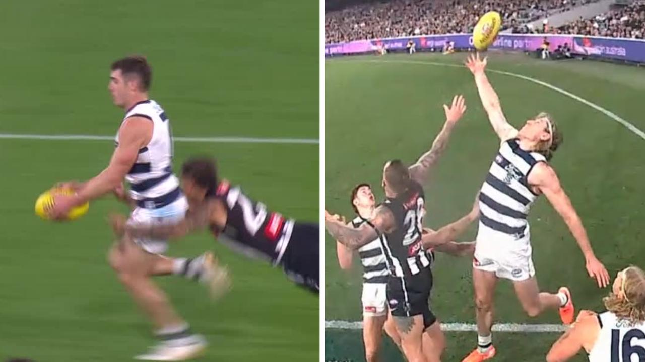 Controversy erupted late in the game.
