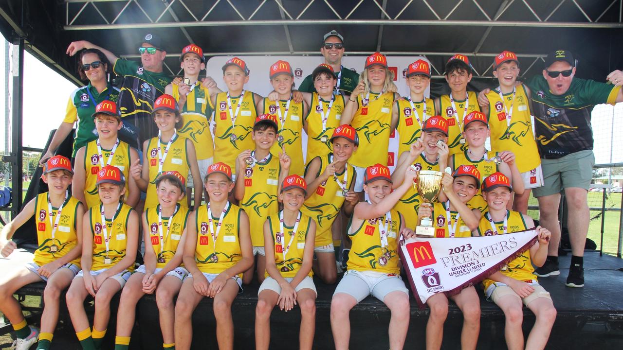 Maroochydore Roos won the Under 13 Mixed grand final for SEQJ Sunshine Coast. Picture: Supplied