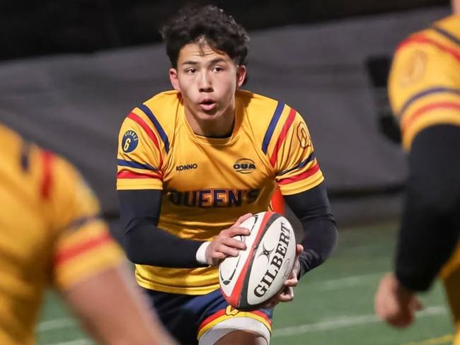 D'Acre plays top-level union. Picture: Instagram/queensgaels