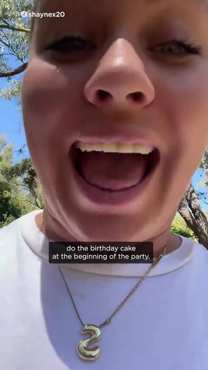 Mum's "revolutionary tip" about cake at birthday parties