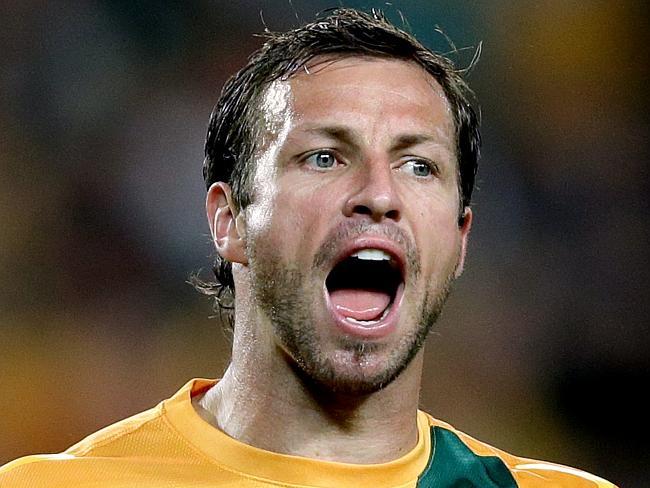 Lucas Neill has worn the captain’s armband for the Socceroos on 61 occasions.