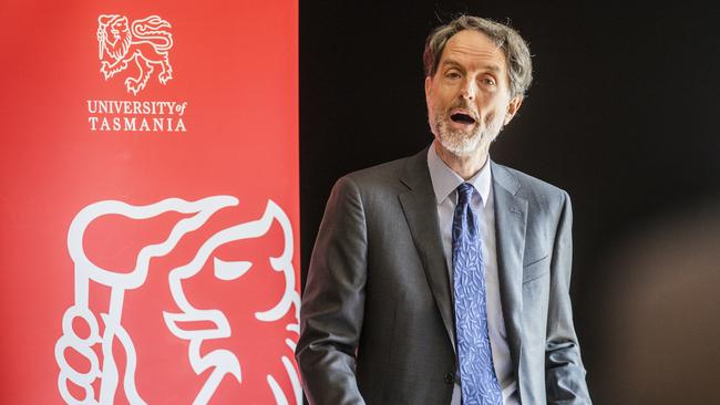 UTAS vice-chancellor Rufus Black. Picture: RICHARD JUPE