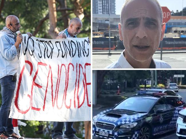 Pro-palestine protesters Waddah Weld Ali and Subhi Michael Awad face Brisbane Court for climbing UQ building