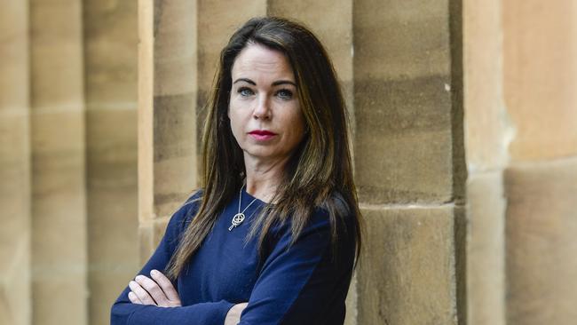 Emma Walters at the Adelaide Magistrates Court on Monday. Picture: NCA NewsWire / Roy VanDerVegt