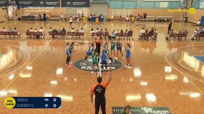 Replay: NZ Weka v NSW Ospreys (U14 Girls) - Australian Country Junior Basketball Cup Day 1