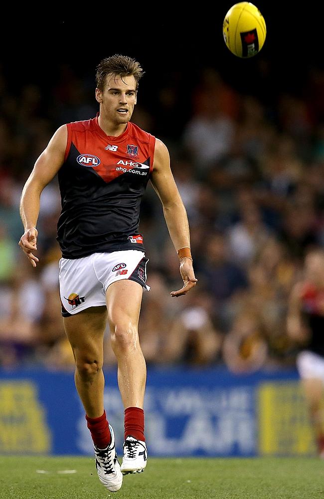 Demons recruit Dom Tyson in action. Picture: Wayne Ludbey