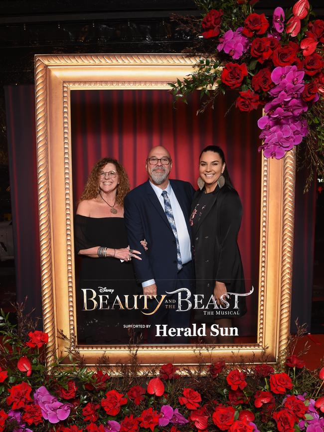 Opening night: Beauty and The Beast at Her Majestys Theatre, Melbourne. Picture: Josie Hayden