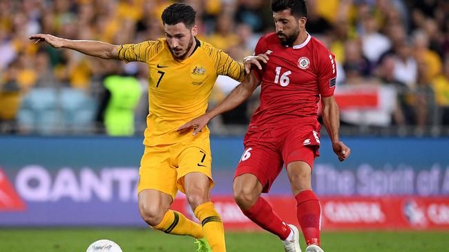 Mathew Leckie will be given until the last minute to prove his fitness for the Asian Cup. Picture: AAP