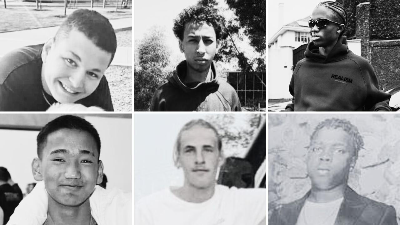 These are the faces of Melbourne’s knife violence. Their families are pleading for a quicker fix