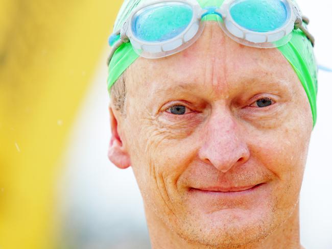 Mike Ollerenshaw took part in the North Bondi Roughwater