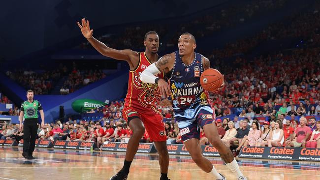 Jacob Wiley of the 36ers was struck down with gastro while the team was in Perth. Picture: Paul Kane/Getty Images