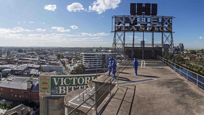 The Nylex clock and surrounding silos have been a fixture in Victoria for decades. Picture: Jason Edwards