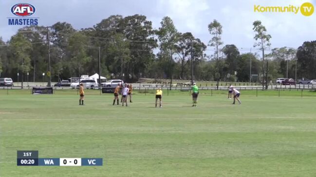 Replay: AFL Masters National Carnival Day 2  - WA v Vic Country (Women 40s Div 1)