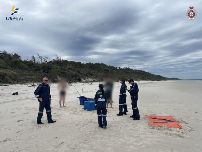 Three forced to swim to shore after boat capsize