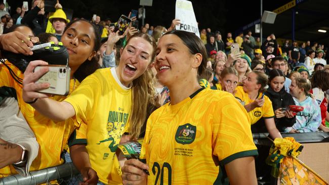 The Matildas are the darlings of Australian sport. Picture: James Worsfold/Getty Images