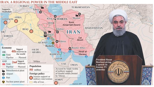 A map of Iran’s power.