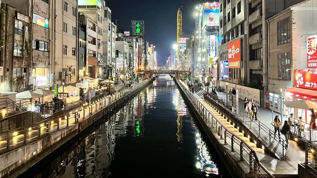 Osaka in Japan saw the biggest increases in travel searches by Australians in the past year, according to Skyscanner.