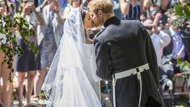 Two of the ceremony’s most memorable features apparently came from the genius of Prince Charles. Picture: Getty Images.