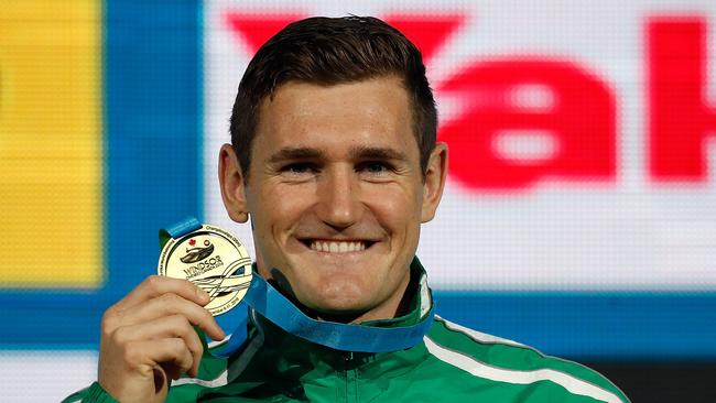 South African Olympic gold medallist Cameron Van Der Burgh has tested positive to coronavirus. Picture: Getty Images/AFP