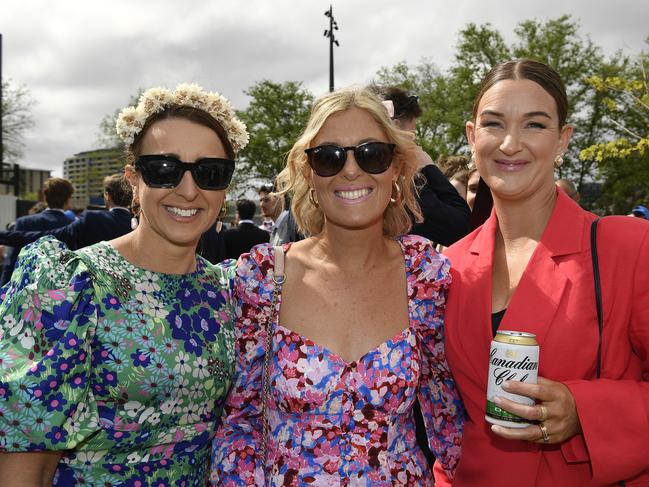 Bec Stonehouse, Hollie Coffey Brodie Graham. Picture: Andrew Batsch