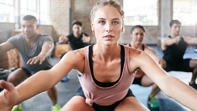 The aim of Amrap is to perform as many reps or rounds of an exercise such as squats, within a time limit, to the point of complete exhaustion