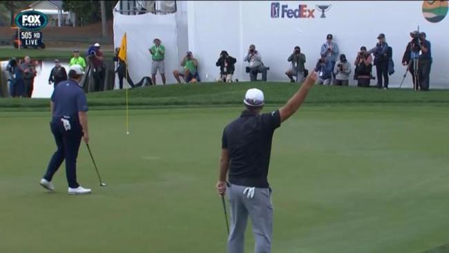 Fox seals first PGA title with chip