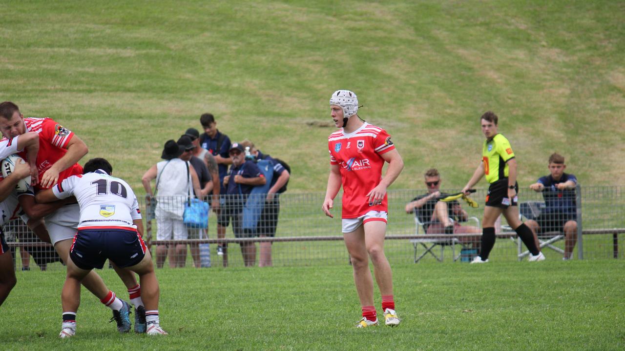 Tye Bursill of the Illawarra South Coast Dragons Laurie Daley Cup team. Picture: Kevin Merrigan