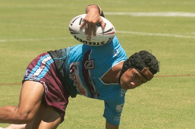 Calvin Ramos Mackay Cutters vs Central Queensland Capras Cyril Connell Saturday 8 March 2025 Picture:Michaela Harlow