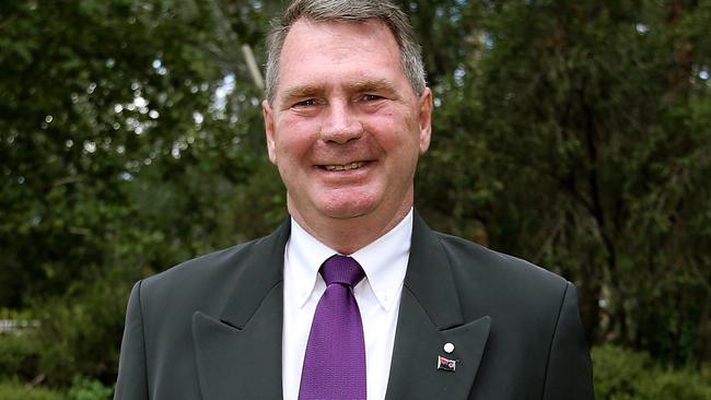 Steve Martin after his High Court win, in Canberra. Picture: Kym Smith