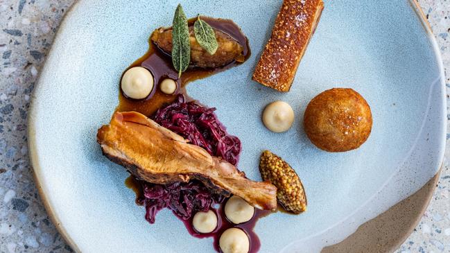 The Paddock serves up fine-dining fare featuring local producers like Tommerup’s.