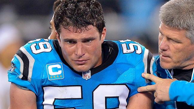 Carolina Panthers linebacker Luke Kuechly anxious to get past 2016's  season-ending concussion