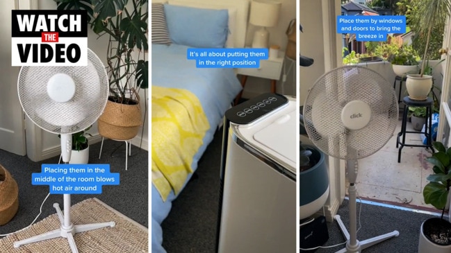 Vælge eksplicit Opfattelse Simple fan hack to cool your home goes viral on TikTok | news.com.au —  Australia's leading news site