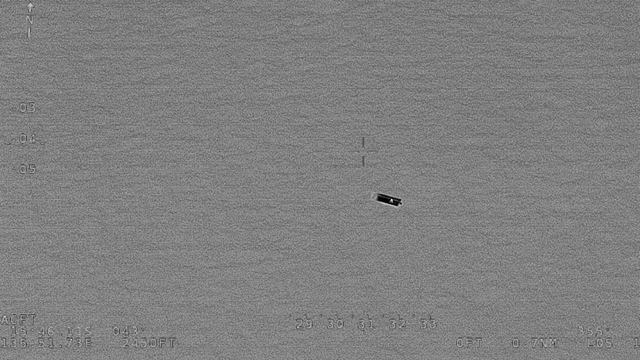 A man stranded for nearly four hours in crocodile-infested waters off the Pellew Islands has been dramatically rescued thanks to quick-thinking locals and emergency responders. NT Police / Supplied.