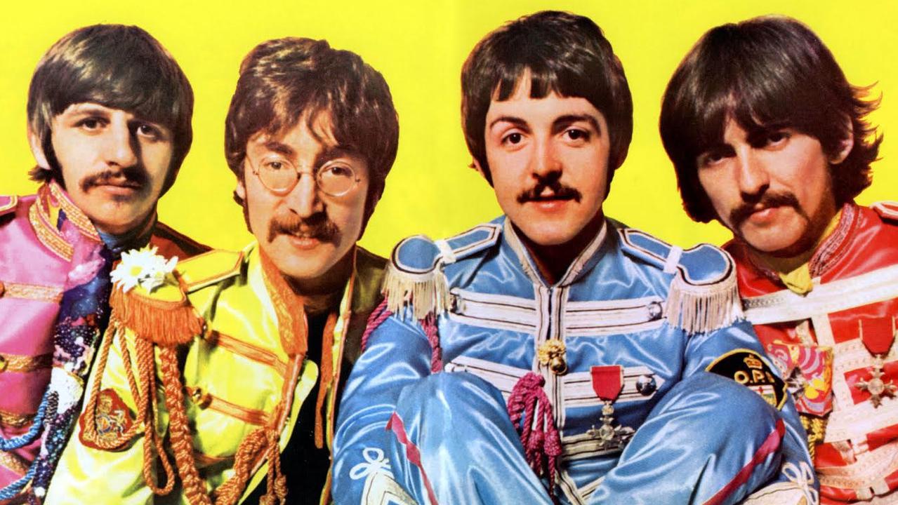 Ringo, John, Paul and George from the Sgt Pepper days.