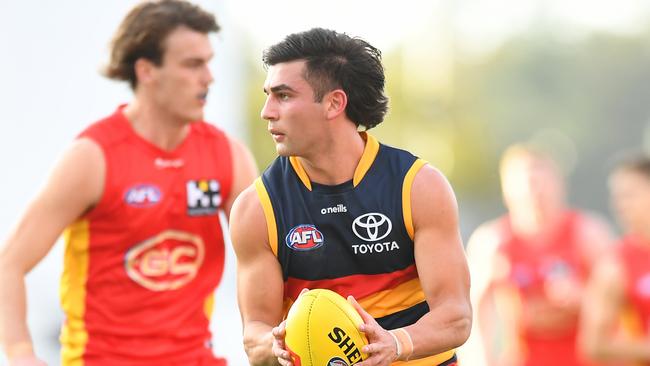 The Crows have decided not to rush Josh Rachele straight back into the AFL side.