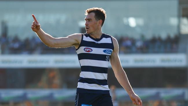 Jeremy Cameron was dominant up forward. Picture: Michael Willson/AFL Photos via Getty Images