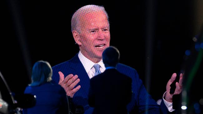 Democratic presidential candidate Joe Biden speaks often about his Pennsylvania roots. Picture: Jim Watson/AFP