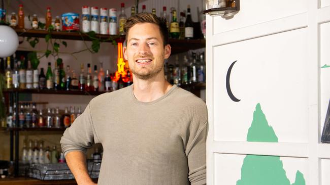 Big Easy Group co-founder Oliver Brown at East End restaurant Yiasou George in 2023. Picture: Morgan Sette