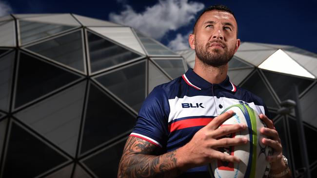 Quade Cooper brings more organisation to the Rebels. Picture: Tony Gough